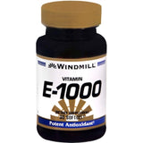 Windmill E-1000 Gélules Molles en bouteille – soutien immunitaire potentiel et antioxydant