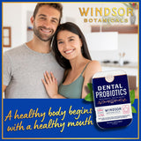 Capsules Lactobacillus salivarius Windsor Botanicals, soutien éventuel à l’équilibre buccal.