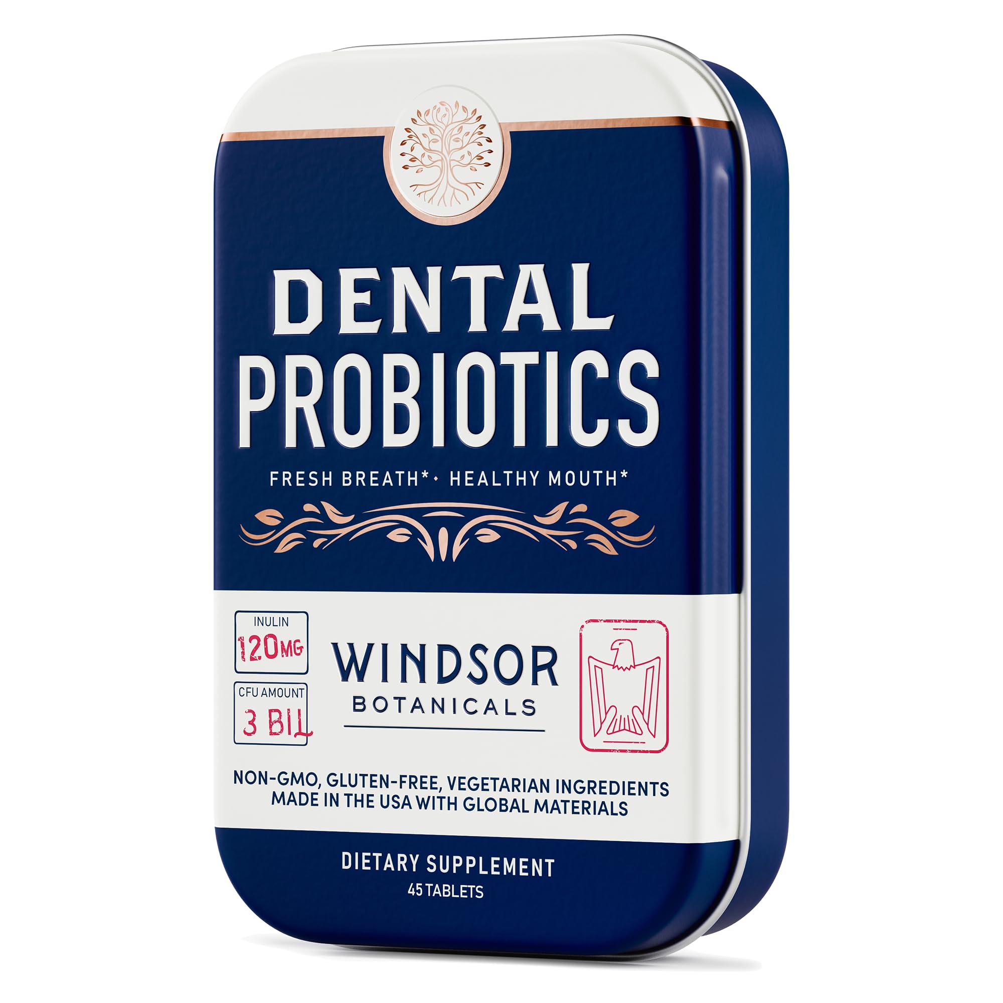 Utilisation quotidienne Windsor Botanicals: dents et gencives plus saines et fraîches.
