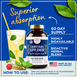 Acerola et vitamine C, flacon Windsor Botanicals, soutien énergie et immunité naturelle
