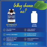 WINDSOR BOTANICALS Aronie – extrait bio riche en antioxydants et soutien possible.