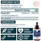 Soutien potentiel énergie et humeur grâce à B12 Windsor Botanicals.