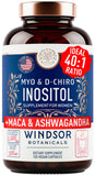 Bouteille Windsor Botanicals Myo-Inositol 40:1 pour l'équilibre hormonal potentiel.