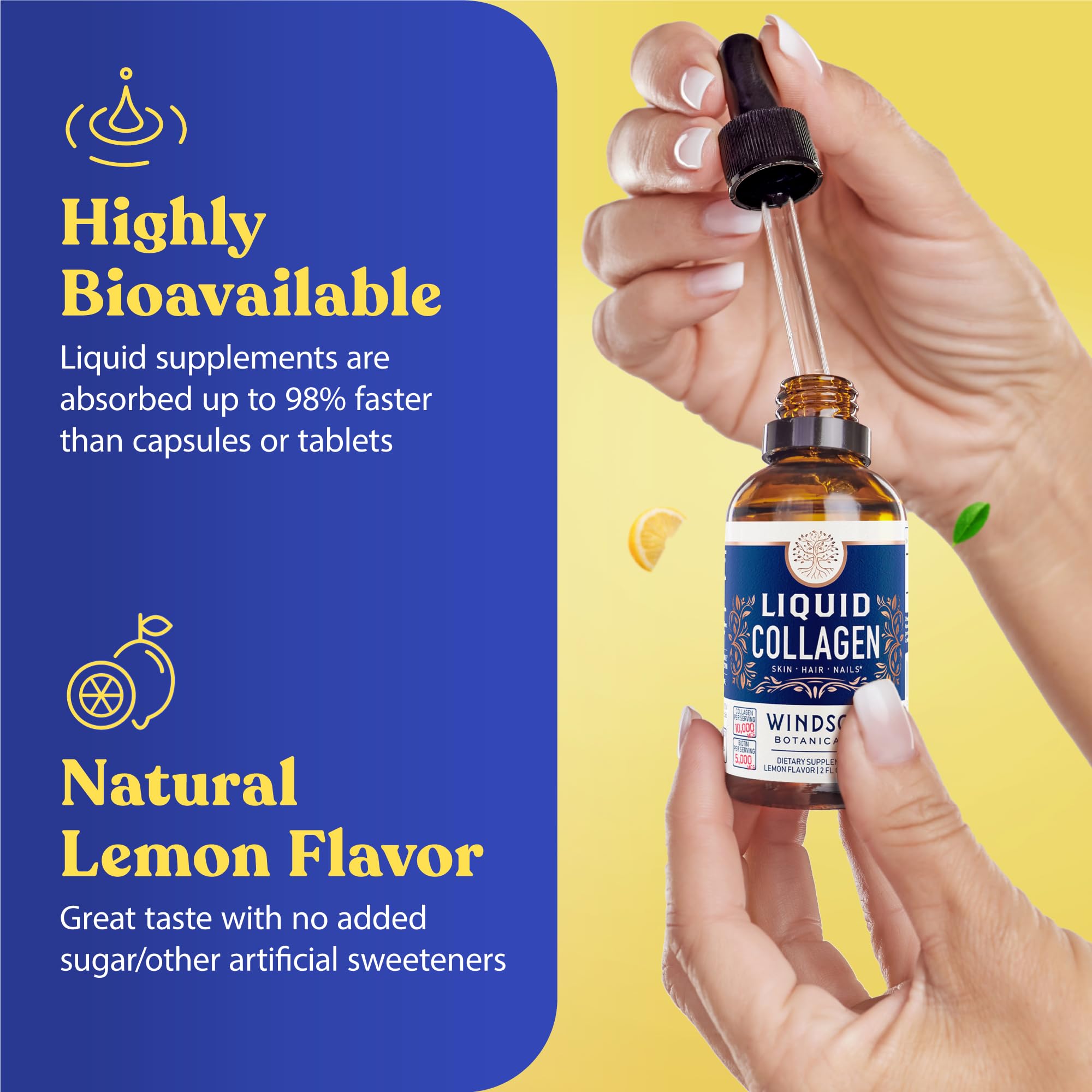 Peau plus élastique et hydratée avec Windsor Botanicals.
