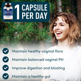 WINDSOR BOTANICALS probiotiques féminins, capsules quotidiennes pour le pH et la flore intime.