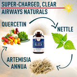 WINDSOR BOTANICALS Quercétine – capsules faciles à avaler pour une réponse histaminique naturelle.