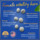 WINDSOR BOTANICALS – Visuel femme active soutenant la santé féminine au quotidien.