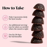 Winged Wellness Love Bites pot gommes, présentation pratique et gourmande