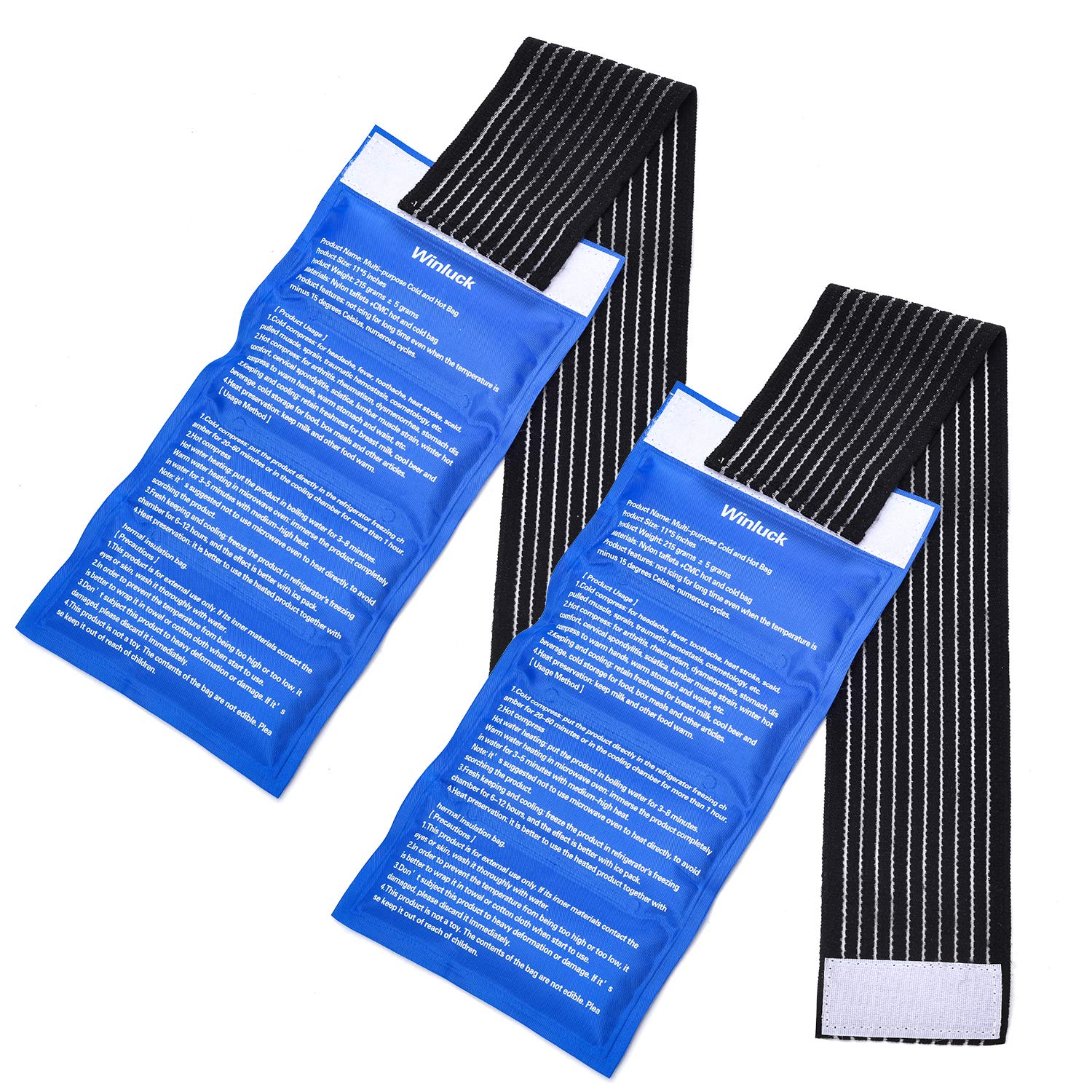 Winluck gel froid ensemble deux pièces, solution polyvalente pour le corps.