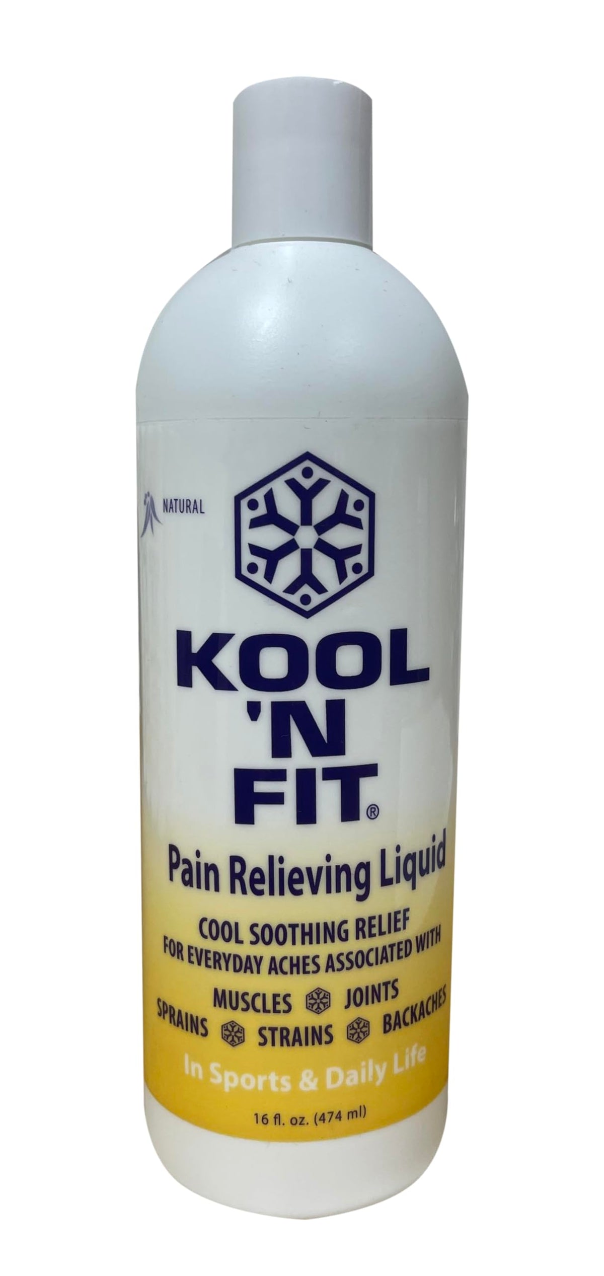 WINTER PLUM Kool N Fit: bouteille-relief-douleur-pieds pour un soulagement ciblé.