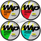 Wip Energy Pouches cerise aigre emballage pratique pour énergie rapide