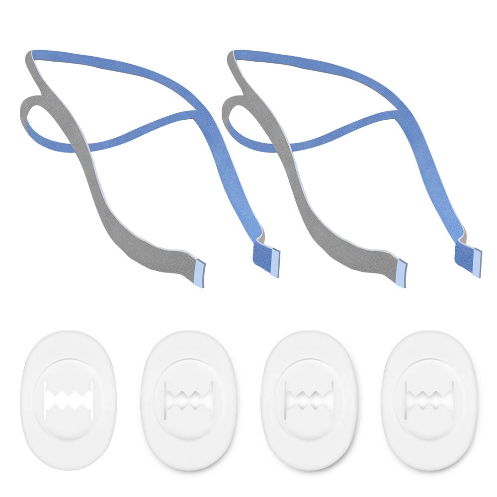 Harnais Wiscky P10: remplacement élastique pour un ajustement stable pendant la nuit.