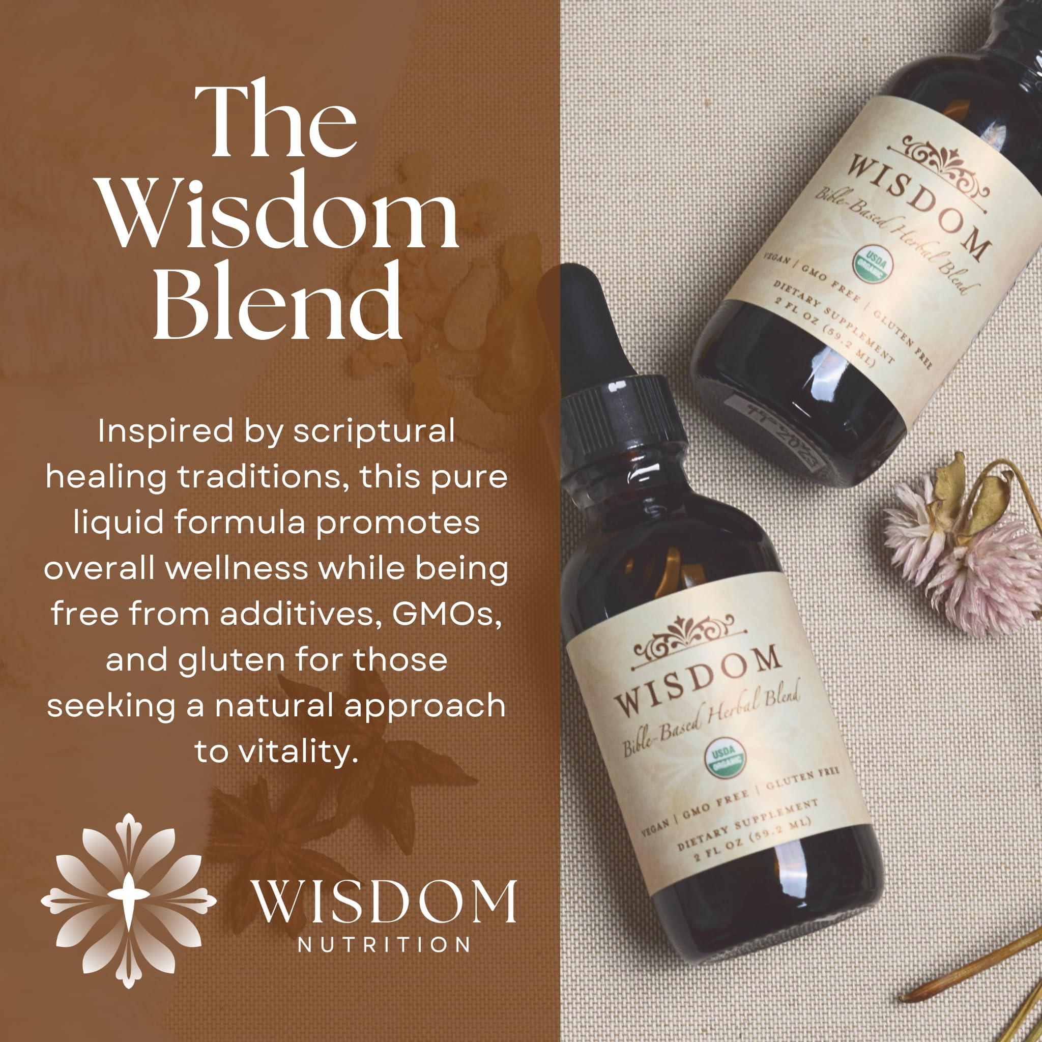 Absorption rapide Wisdom Nutrition; formulation liquide pour une énergie soutenue