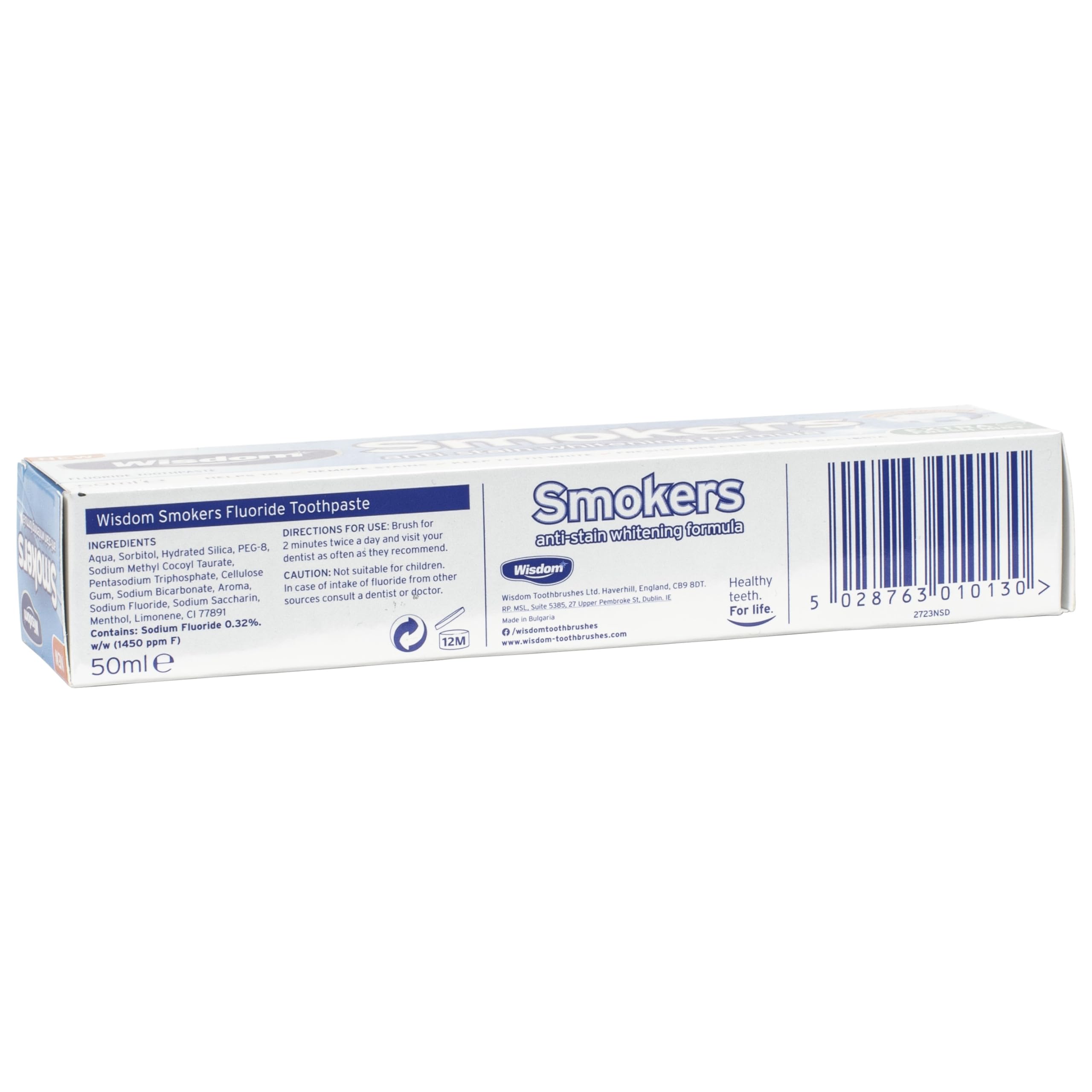 Wisdom Smokers sensation-menthe offre une fraîcheur durable