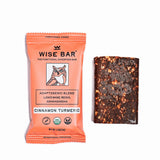 WISE BAR ingrédients biologiques et vegan, snack sain et sans gluten.