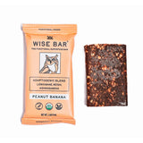 Wise Bar saveur cacahuète banane, plaisir sain et nourrissant.