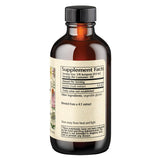 Wise Woman Herbals Sirop Réglisse étiquette, ingrédients naturels et sans alcool.