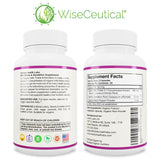 Wiseceutical triple-action-formule, association bénéfiques chardon-marie et pissenlit pour absorption.