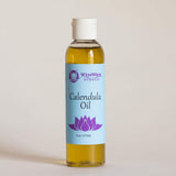 Huile de calendula Wiseways Herbals, flacon de 6 oz pour apaiser les irritations cutanées.