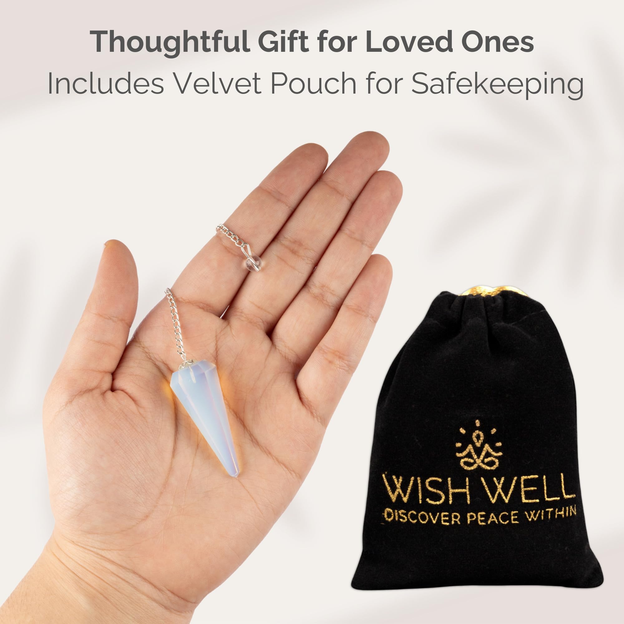 Wish Well étui velours cadeau pour offrir intuition et auto-découverte.