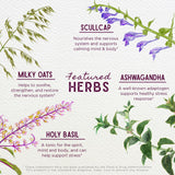 WishGarden Deep Stress avec Ashwagandha – mélange d’herbes séchées et adaptogènes.
