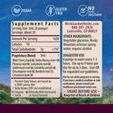 WishGarden Get Over It ingrédients organiques et sauvages pour une formulation naturelle.