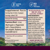 WishGarden Gum Strength – ingrédients à base de myrrhe soutiennent les gencives sensibles.