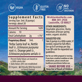 WishGarden Kick-Ass Allergy — étiquette et emballage éco-responsables reflétant l'engagement durable.