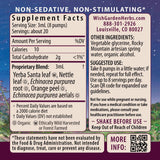 WishGarden Kick-Ass Allergy - étiquette-label clair et informatif