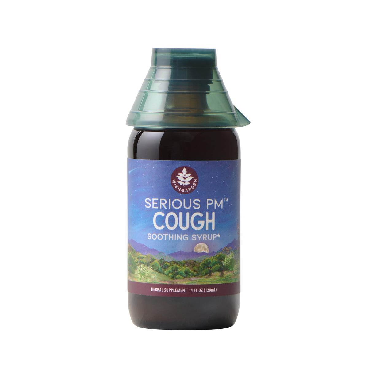 WishGarden Serious Cough PM: bouteille de sirop nocturne apaisant