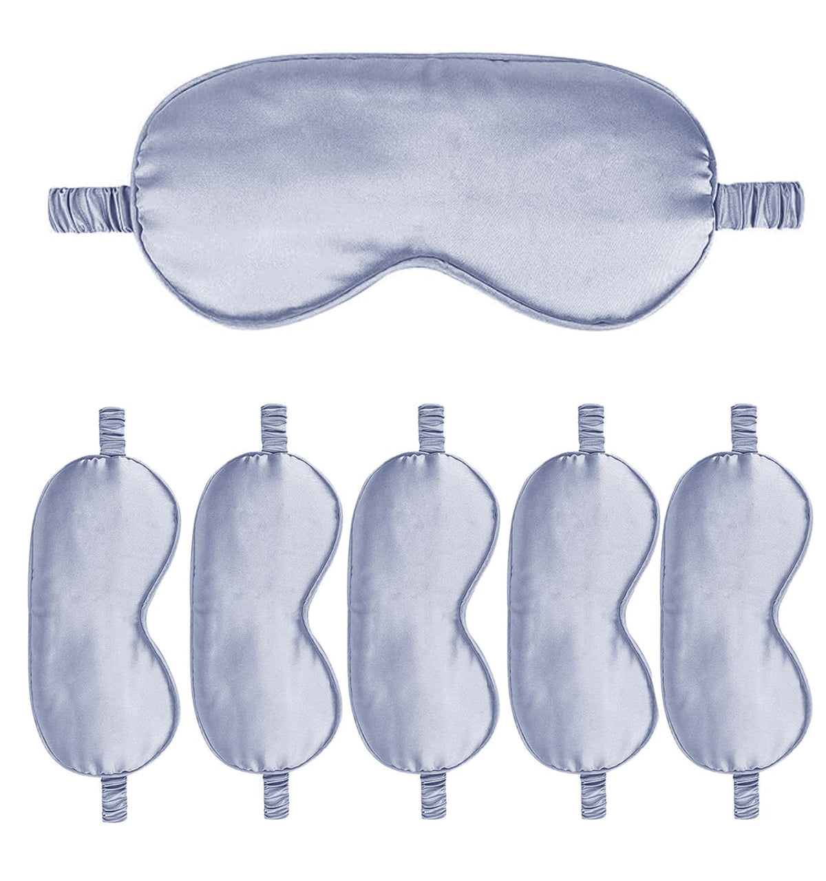 Masque satin noir WJing Yi Jia pour un sommeil plus paisible et profond.
