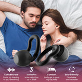 Bouchons WLSCTY ergonomiques avec ailes pour un maintien sécurisé.