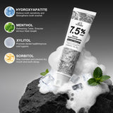 Sensibilité apaisée Woadee, utilisation régulière sur brosse et dents.
