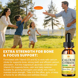 WOGORGT Calcium Citrate dosage 2 ml intégré à votre routine.