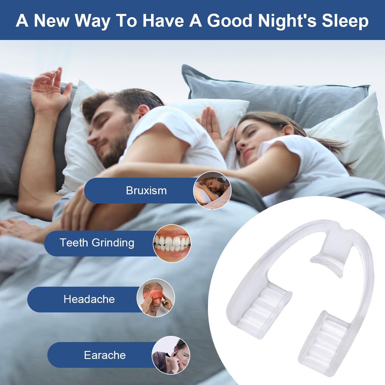 Gouttière Wokyo avec design anti-avaleur pour plus de sécurité nocturne.