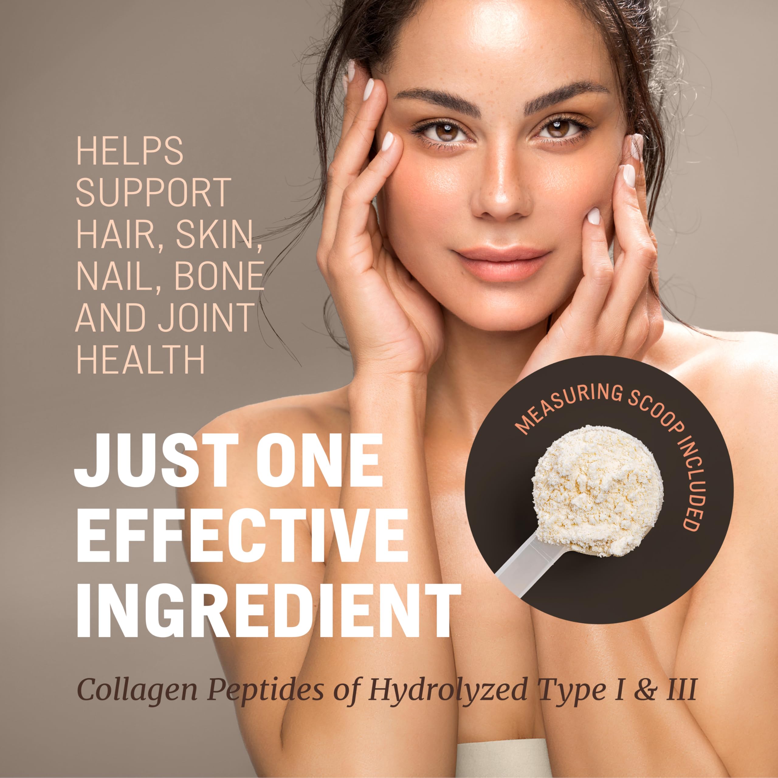 WoldoHealth Collagen Peptides dissolution rapide dans boissons chaudes.
