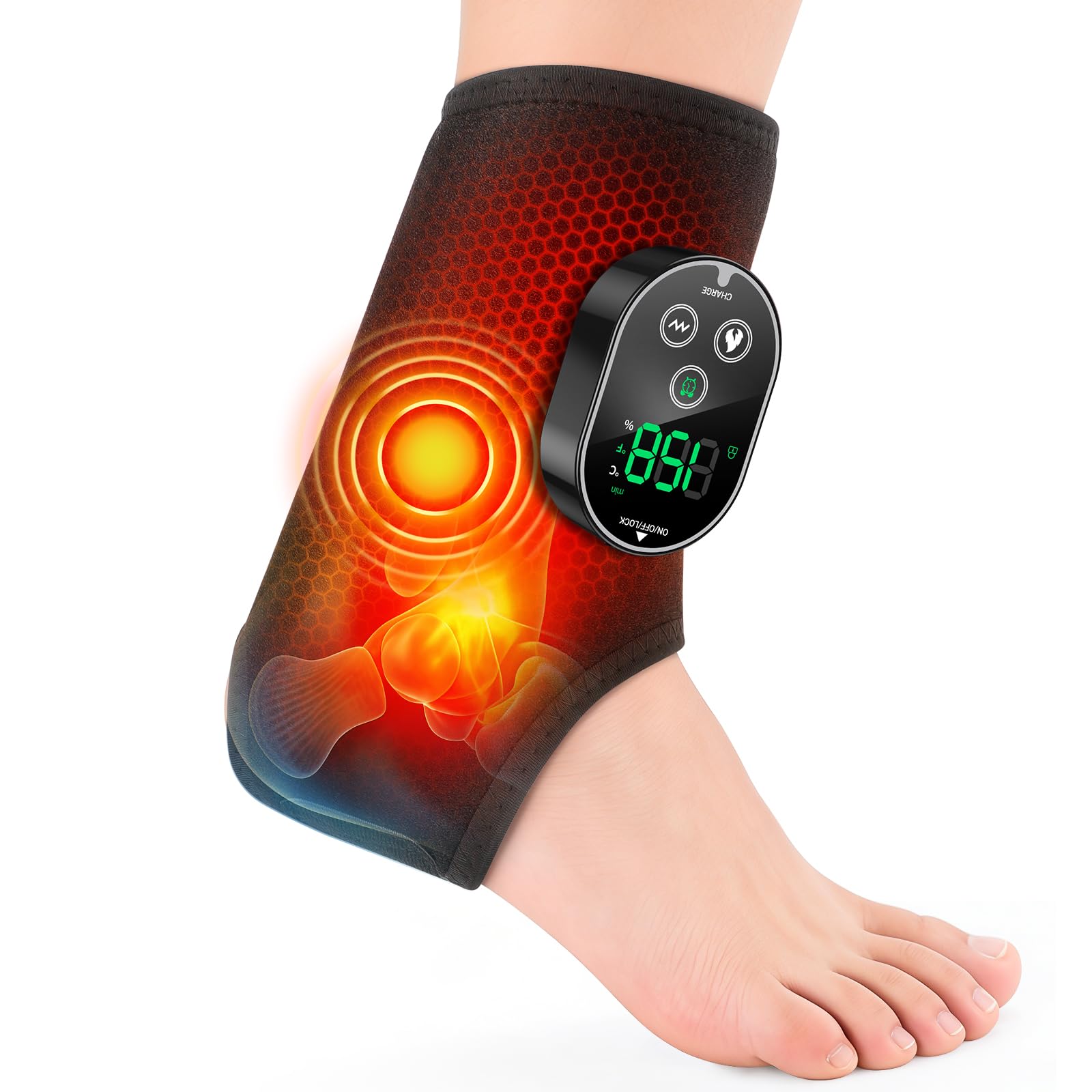 Utilisation polyvalente au bureau ou canapé avec massage relaxant.