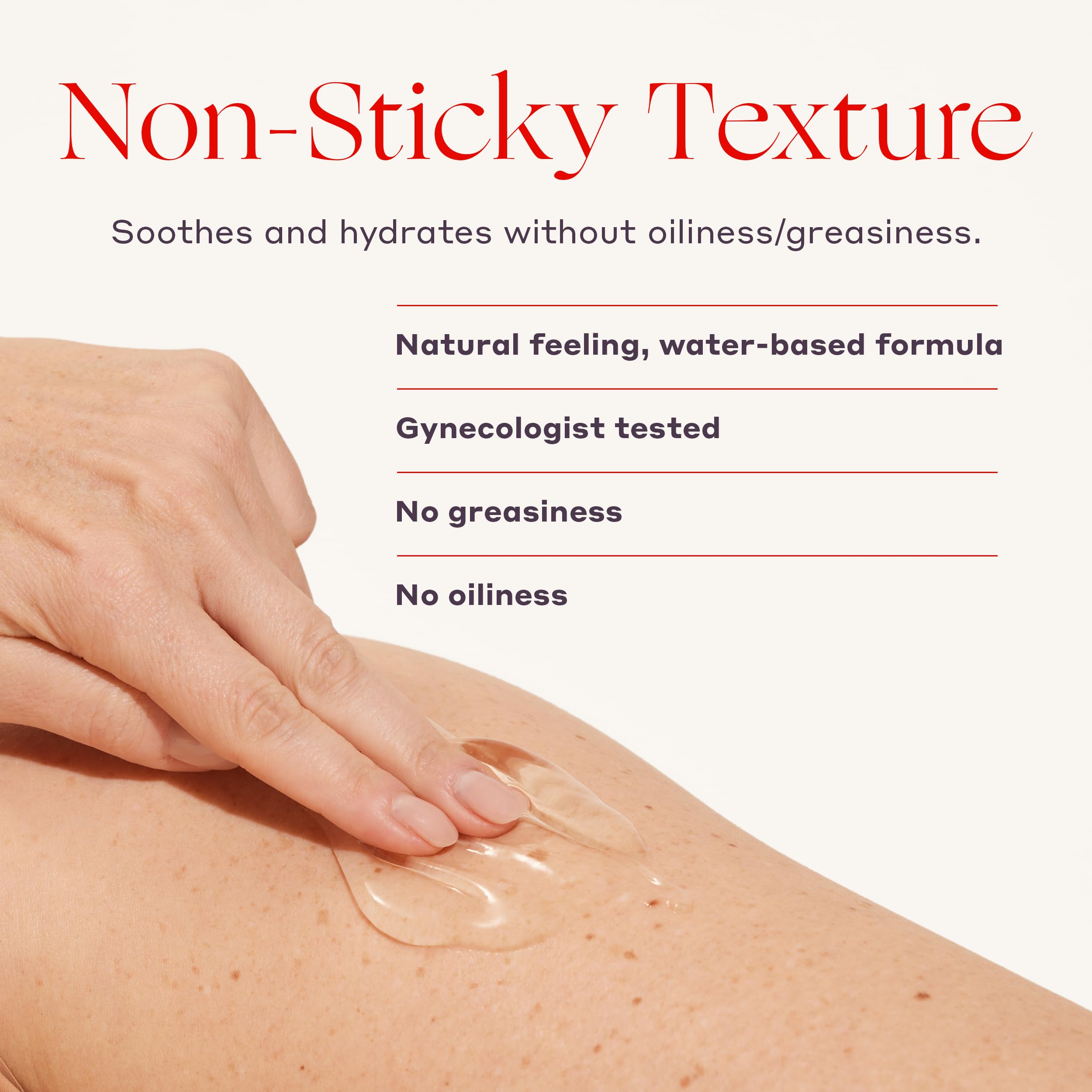 Application externe simple sans hormones ni traitements internes.