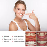 Womcare colle dent artificielle modelable, adhérence simple.