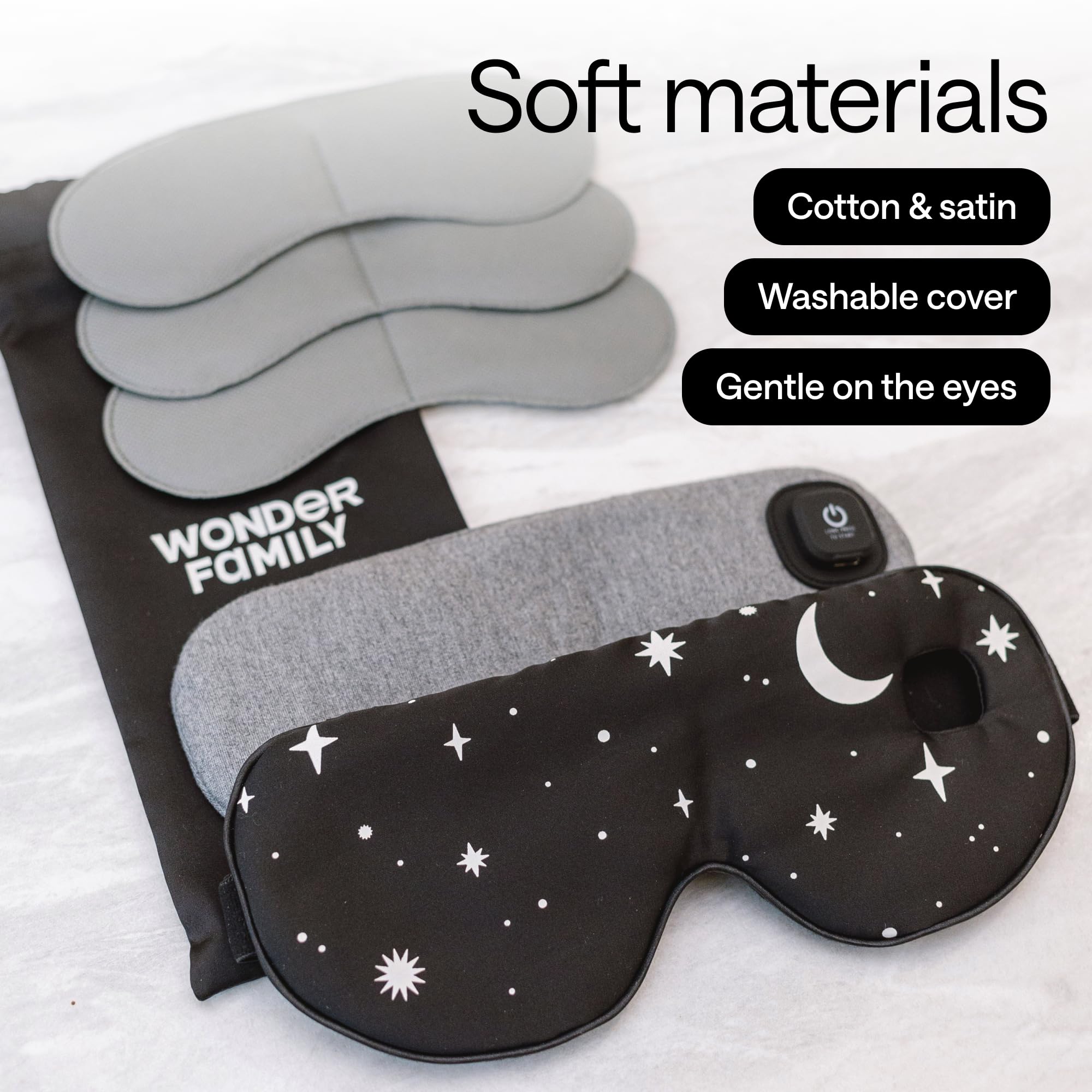 Masque anti-lumière Wonder Family pour un sommeil plus profond