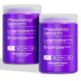 Wonder Family phosphatidylsérine600-l-carnosine500-tablettes : soutien cognitif potentiel au quotidien.