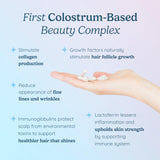 Collagène et acide hyaluronique WonderCow améliorent hydratation et élasticité de la peau.