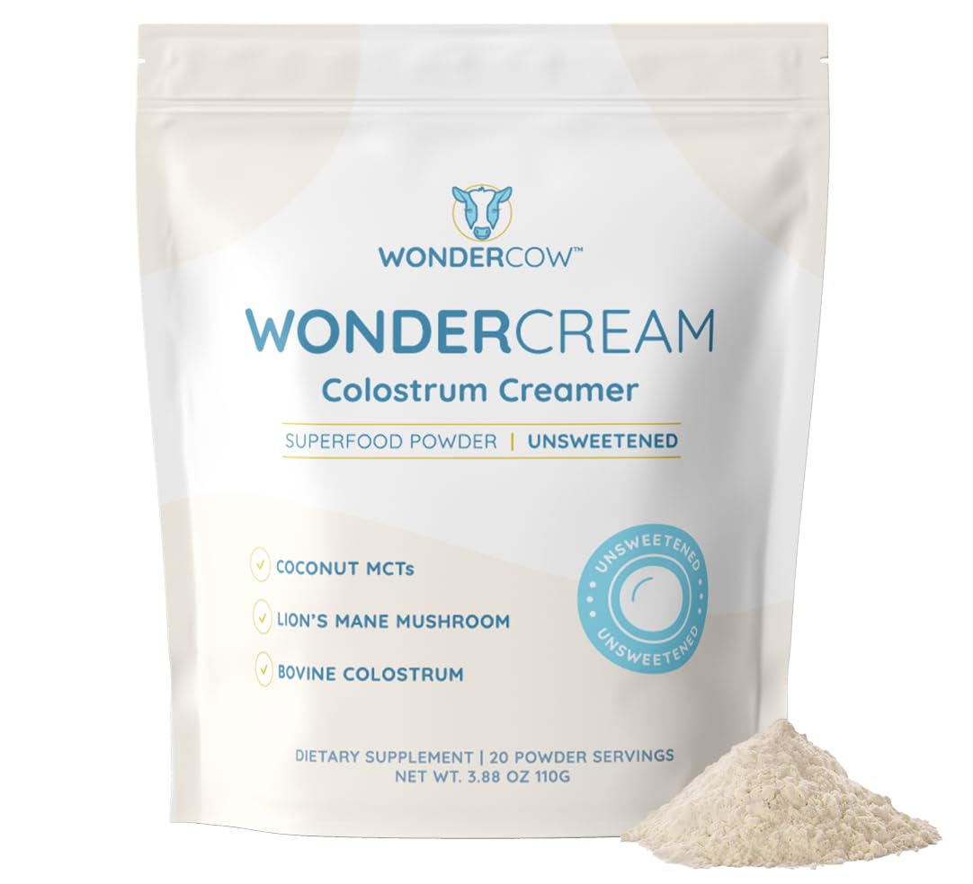 WonderCow Creme – versement dans le café pour une boisson onctueuse sans sucre.