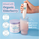 WonderCow eau mélange colostrum: option rafraîchissante et neutre en goût.