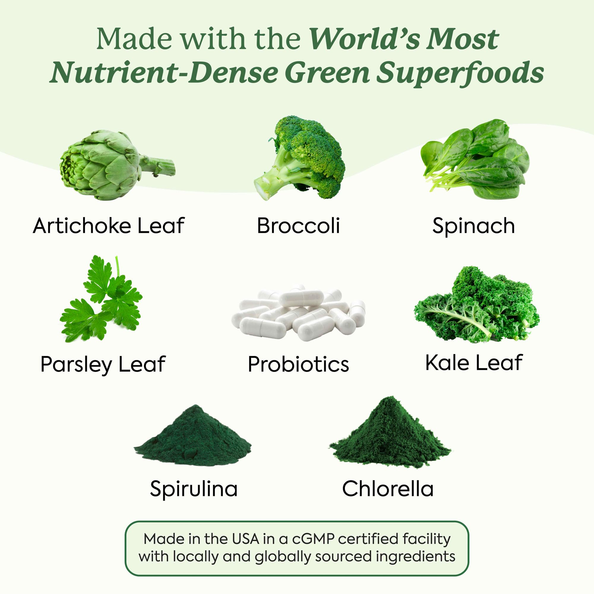 Gommes vertes WonderGreens Plant People, texture douce.