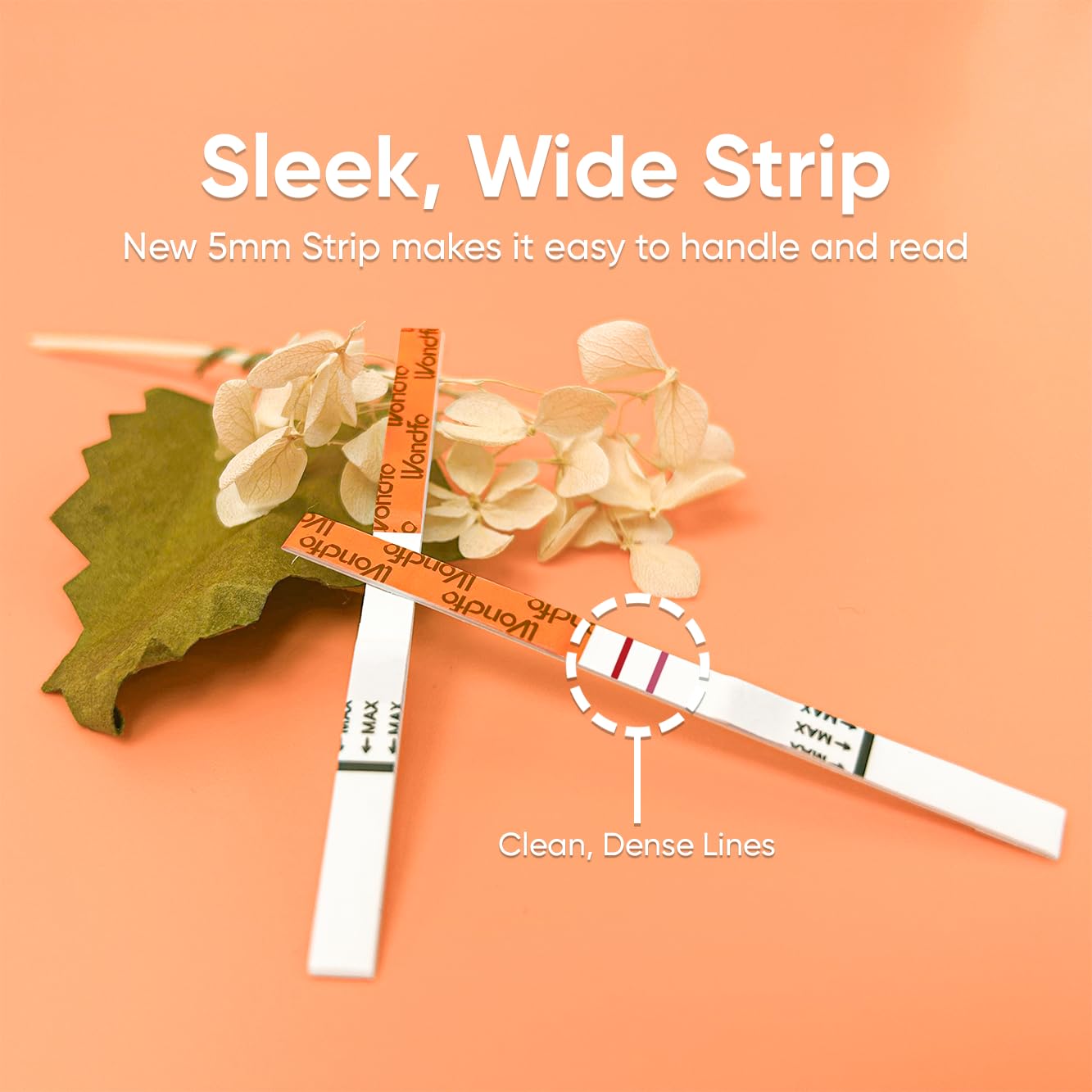 Test HCG 25 mIU/mL Wondfo pour détection précoce.