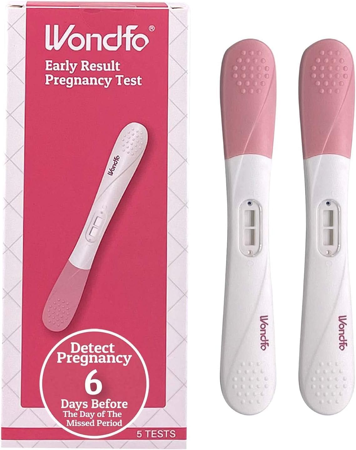 Test Wondfo pack de 5 pour resultat precoce, utilisation discrète et pratique