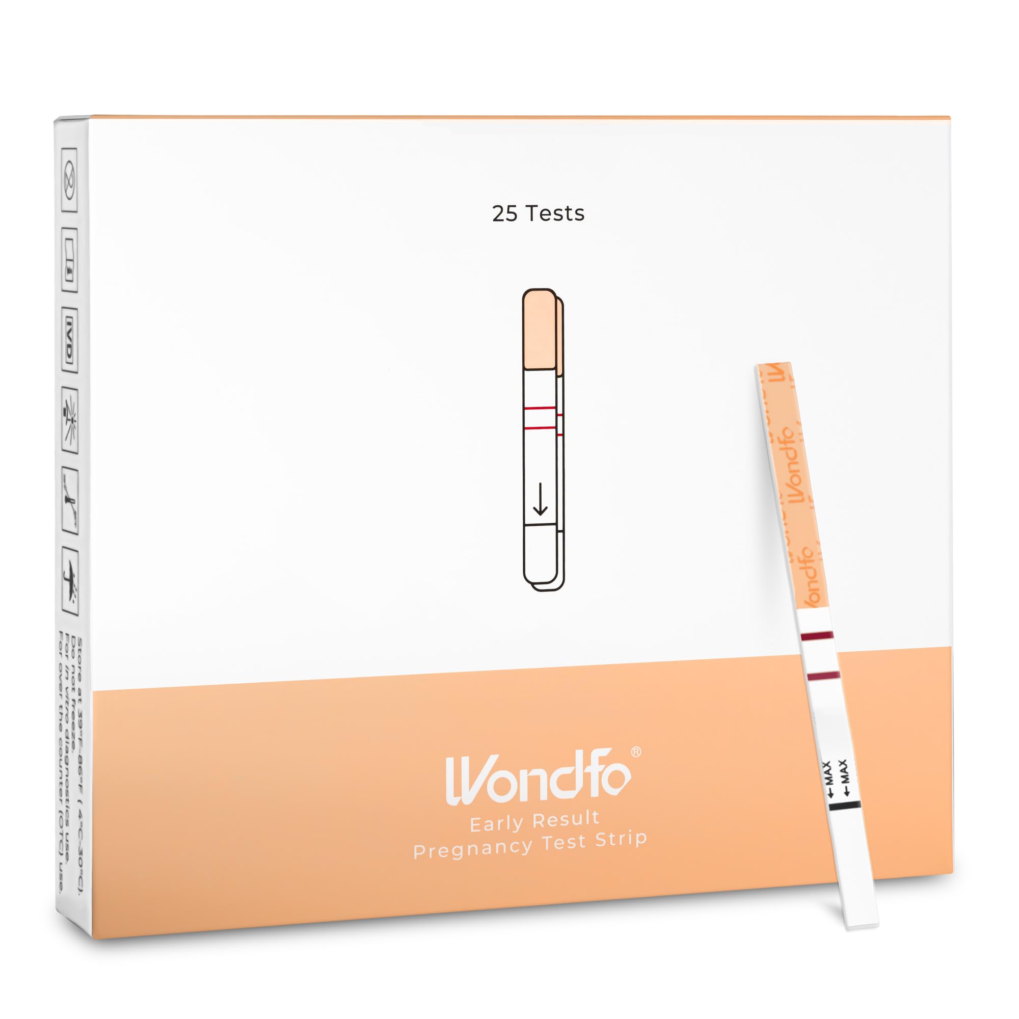 Wondfo test grossesse precoce barre de resultat visibles et nettes