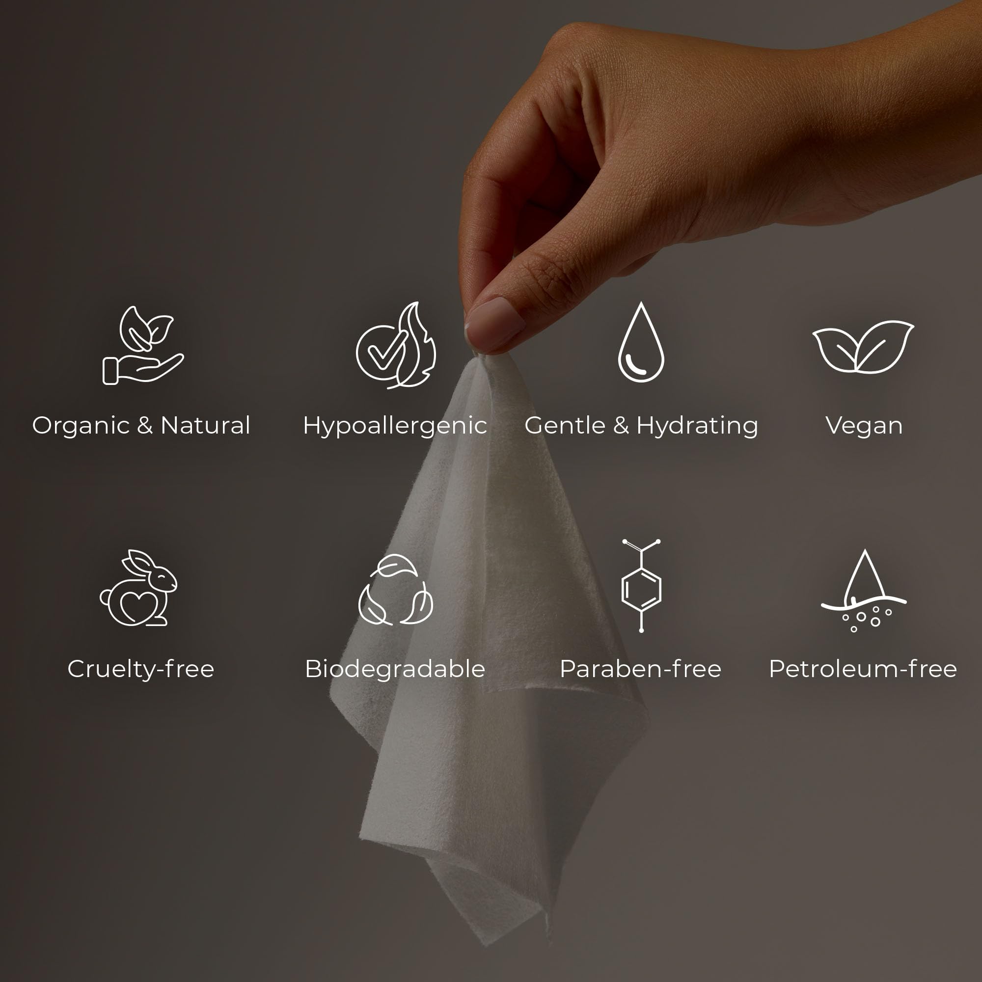 Texture douce et hydratante des Freshies pour la peau sensible