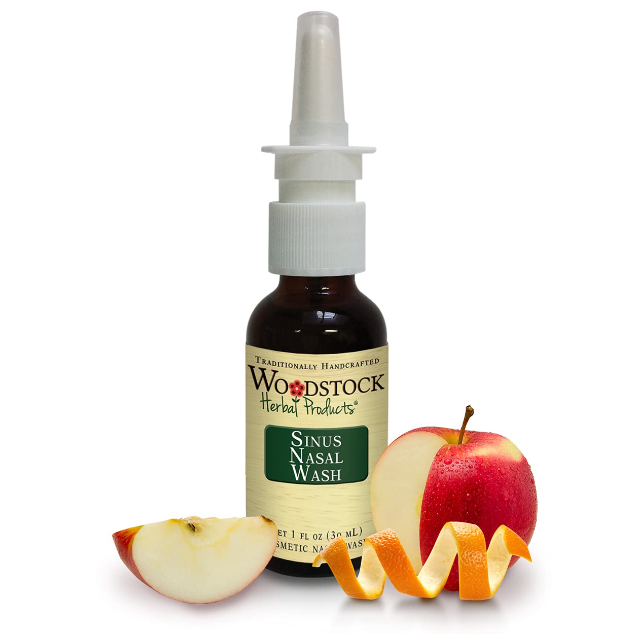 WOODSTOCK HERBAL PRODUCTS lavage nasal, flacon 1 oz prêt à l’emploi.